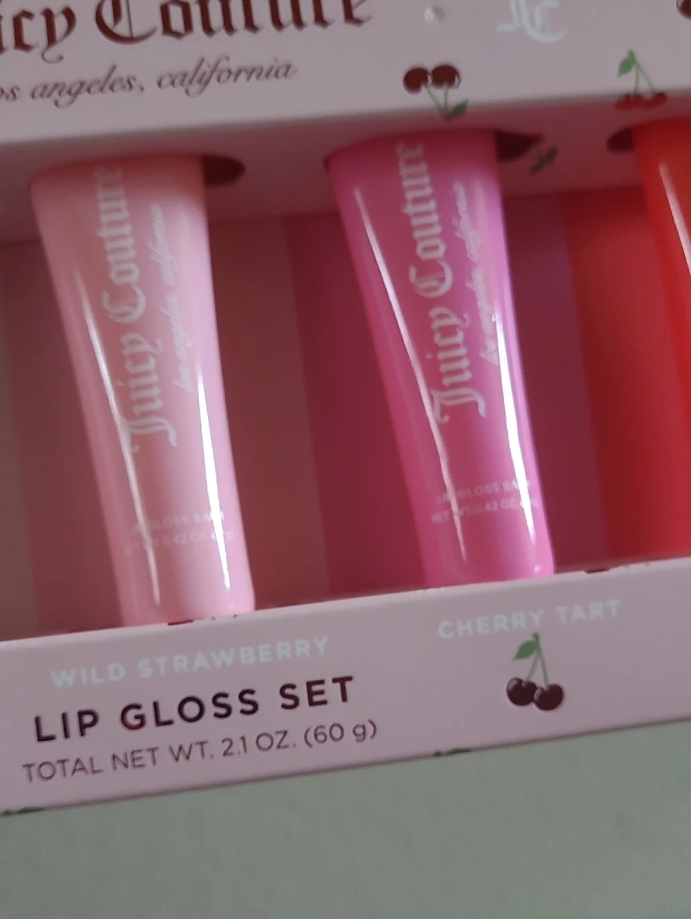 Juicy Couture Assorted Pastel & Coral Lip Gloss Set